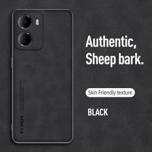 szhaiyu | Luxury Skin Feel Leather Phone Case For Xiaomi Redmi Note 15 15C A7 R7 K90 Turbo 5 Pro Plus Max Hard Protective Cover