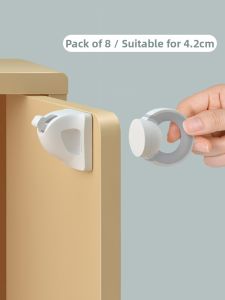 EUDEMON | Child Safety Magnetic Invisible Drawer Lock