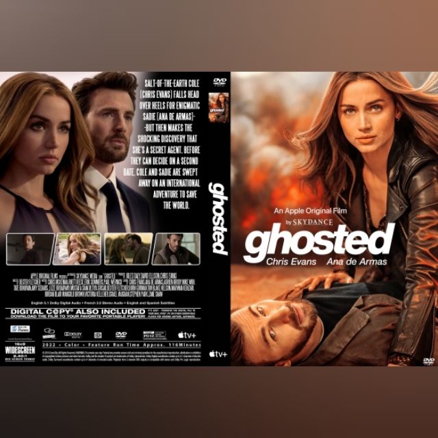 Dvd Film Action Ghosted 2023 Lazada Indonesia