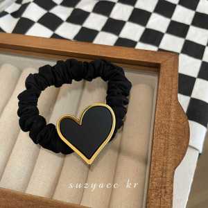 ริบบิ้นหัวเข็มขัดรูปหัวใจสไตล์ฝรั่งเศสแบบเรียบง่ายและหรูหราสำหรับผู้หญิงที่มีสไตล์