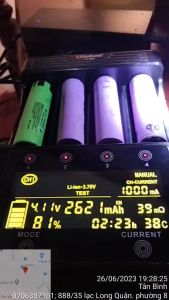 Pin 18650 LG các loại cũ tháo máy.