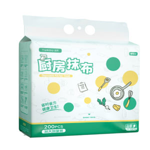 TUROU | Disposable Thickened Kitchen Wipes Hanging Dry & Wet Use
