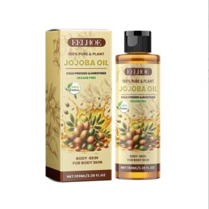 Eelhoe dầu mặt và cơ thể massage dầu jojoba hữu cơ tự nhiên dầu thư giãn dưỡng ẩm cấp nước sản phẩm kiểm soát chăm sóc da tốt nhất dầu cơ thể jojoba tinh dầu tinh khiết tự nhiên dầu thực vật dưỡng ẩm dùng trong thẩm mĩ viện dầu cạo mát xa chăm sóc sức khỏ