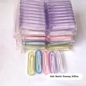 MYX Store Jepitan Softlens Tweezers + Box Capitan Softlen Pinset Penjepit Lensa Kontak Tool Kit Alat Bantu Pasang Softlens Tweezer
