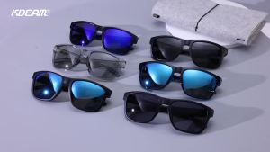 KDEAM XL Size Overall Width 155mm Mens Polarized Sunglasses Outdoor Sports Goggles Extra Large Sunglass For Large-Headed