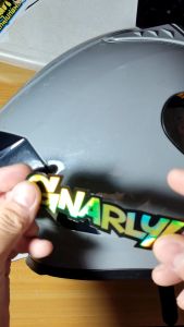 nasdecals HOLOGRAPHIC Sticker for Motorcycle Stickers Decals MotoGP JRP Thai Brand Sponsor Sticker