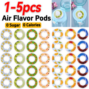1-10PCS Flavour Pods Fruit Scent Pods 0 Sugar Water Cup Fragrance Ring Drink More Water Drink Bottle Flawour Flavor Pod