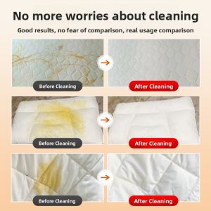 FAKEDA | Waterless Dry Cleaning Agent for Yellow Stain Removal on Quilts Pillows and Bed Sheets