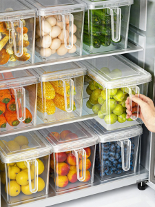 Food Grade Refrigerator Organizer Box for Vegetables Fruits and Frozen Foods | A Great Pick for vegetable fresh Lovers
