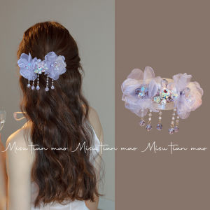 Elegant Adult Hair Accessories Womens Back of Head Clip Half Updo One-Word Luxury Style Hair Grips Fashionable Hairpins