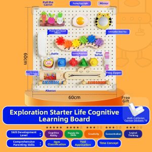 MUFANSEN | Montessori Early Education Interactive Educational Toy