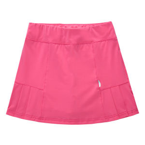 Quick Dry Badminton Sports Skirt Womens Fake Two-Piece Half Skirt Yoga Running Tennis Short Skirt Breathable Lightweight