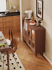 Retro Style Wooden Storage Cabinet