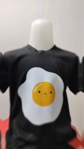Baju Kaos Anak Telor Ceplok Jumbo Don New Design Kaos Atasan Premium Anak Perempuan Lakilaki