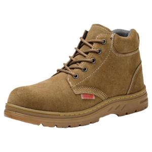 DINGGU | Mens Winter Breathable Welding Steel Toe Puncture Proof Safety Shoes