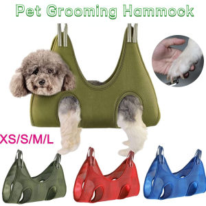 Pet Grooming Hammock Depilation Dog Bathing Package Cat Restraint Bag Cleaning Tools Fixed Noose Shower Puppy Nail