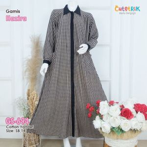 Gamis Remaja Cantik Hazira TERBARU by Cutetrik