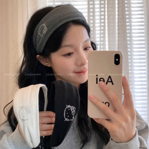 หมวกคล้องผมขอบกว้างประดับเพชรสำหรับผู้หญิง หมวกคล้องผม KT Cat ทรงสัตว์ ประดับเพชรเซอร์โคเนีย หมวกคล้องผมสำหรับใส่ในชีวิตประจำวัน