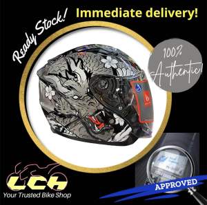MT LIMITED EDITION HELMET ORIENTAL Gloss Black Base