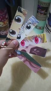 BUY 3 GET 1 - Hunter x Hunter - Eye Slap Sticker - Indoor Outdoor Vinyl Sticker Waterproof & Non-Faded 4x1.2 inches