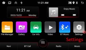 Android 13 Car Stereo for Ford Transit/Transit Connect 2007-2009 7 Inch IPS FM Radio Wireless Carplay Android Auto Backup Camera