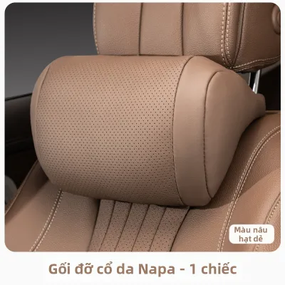 WEISHIJIE | Gối Đỡ Cổ Da Nappa Cho