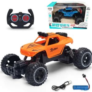 2.4G Alloy Electric Remote Control High Speed Off Road Racing Car Truck Mini Vehicle Toy for Boys Children Birthday Gift