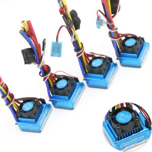 Waterproof ESC 45A 60A 80A 120A Brushless ESC Electric Speed Controller for 1/8 1/10 1/12 RC Car Crawler  RC Boat Part