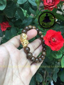 Vòng tay trầm hương tốc tự nhiên mix tuỳ hưu cao cấp