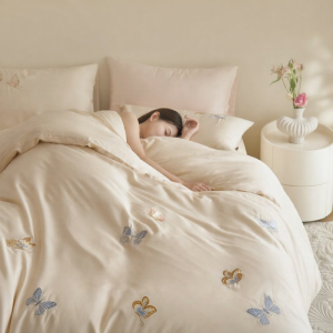 DOHIA | Smooth Tencel Cotton Bedding Set 50s