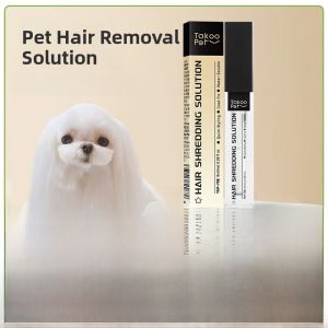Takoo Pet Dog Grooming Liquid Long-lasting Styling for Frizz Hair Yorkie Maltese Long Hair Styling Solution Dog Beauty Care