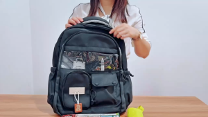 Ita bag New Cute Anime Backpack - Large Capacity Lightweight School Bag for Teens Daily Casual & Travel Kawaii Aesthetic (Black/Blue/Purple/Pink) | V0043