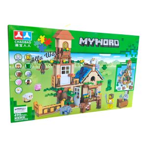 Mainan Anak ChaoBao My Word Big Size Block Brick DIY Minecraft Roblox Bongkar Pasang Toys
