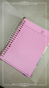 A5 20 Holes Binder Refill Sheets Line Color Tsukuba 80 Sheet Packs 60 gsm 148 mm x 210mm 3 packs bundle