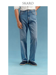 Vintage High-Waist Straight Cut Business Casual Pants