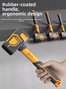 Solid Tiling Rubber Mallet