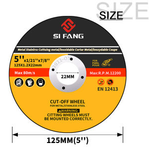 Metal Cutting Disc Angle Grinder Saw Blade Resin Grinding Wheel Disc Metal Steel Bar Wood Cutting Tool 3Pcs 75/115/125mm