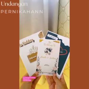 Undangan pernikahan ( 50 Lembar ) Kode : UNP  Undangan Nikah Murah Undangan Nikah Simpel  Undangan Pernikahan Kecil Kartu Undangan Pernikahan Kekinian