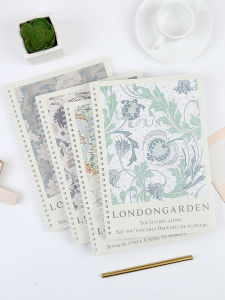 London Garden Soft Wirebound Notebook: A High Aesthetic Value Homework Solution