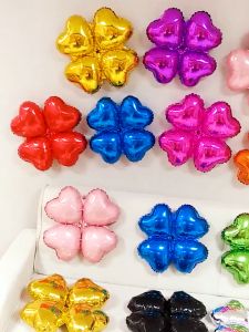 ลูกโป่งฟอยล์ดอกไม้(Set 5 ชิ้น) ขนาด 18 นิ้ว สำหรับทำซุ้มลูกโป่งหรือเสาลูกโป่ง