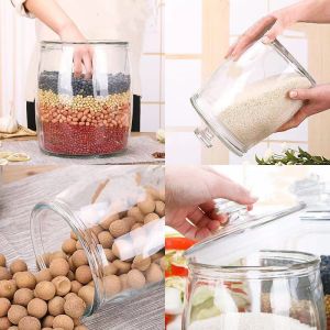 Glass Rice Dispensers & Big Jar Glass Canisters: Storage Solutions for Your Kitchen
