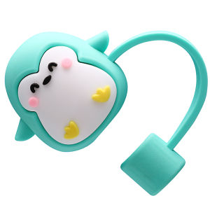 PAIPINLONG | Dustproof Silicone Cartoon Straws Cap