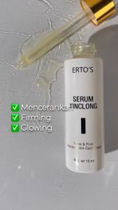Ertos Serum Kinclong netto 15 ml Ertos Original BPOM - Pencerah flek hitam pengencang kerutan & wajah glowing