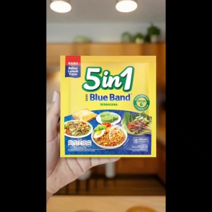 ( 1 PCS 190 gr ) Blue Band 5 IN 1 Mentega NABATI 5in1 SERBAGUNA Margarin MARGARINE BUTTER