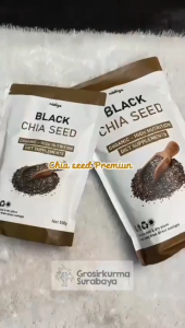 Nadiya CHIA SEED Premium 1Kg Asli Mexico Organic Kaya Serat Nutrisi Gizi Untuk Suplemen Diet