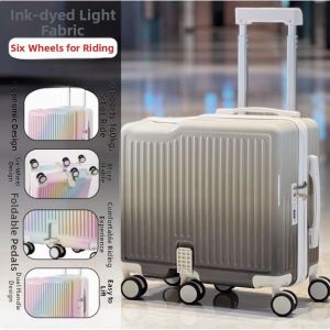 Ridable Lightweight Travel Suitcase 20 Inch