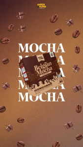Choco Albab Belgian Mocha Premix Cofee Drink 20 Sachets