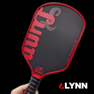 (Ready Stock)RAW CARBON | LYNN® DOMINATOR 16 Raw Carbon Pickleball Paddle