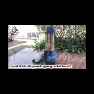 MAXPUMP Pompa Celup Air Kotor 3inch 4Hp Pompa Kuras Cairan Kental dan Sedot Lumpur 3KW