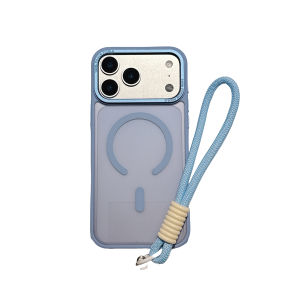 100% Shockproof Phone Case with Metal Camera Ring Protector For iPhone 17 16 15 14 13 12 Pro Max Cover Can Magsafe charge Capas Soft touch Free Lanyard